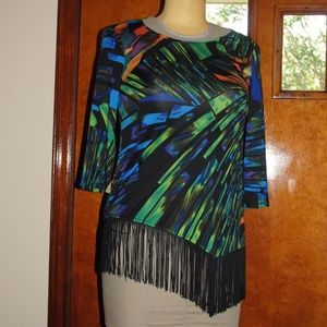 New Directions multicolored top